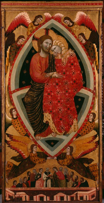Trittico della Vergine, pannello centrale da Maestro di Cesi